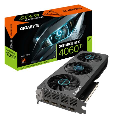 GIGABYTE EAGLE GeForce RTX 4060 Ti 8G NVIDIA 8 Go GDDR6 Blanc