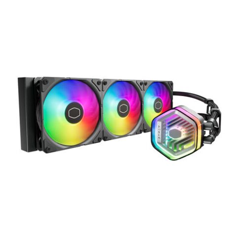 Cooler Master MasterLiquid 360 ATMOS Processor Kit voor vloeistofkoeling 12 cm Zwart