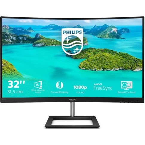 Philips E Line 322E1C/00 LED display 32 Inch Zwart