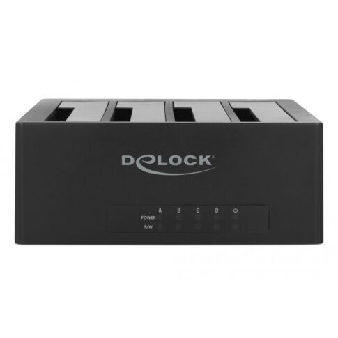 DeLOCK 63930 storage drive docking station USB 3.2 Gen 1 (3.1 Gen 1) Type-B Zwart