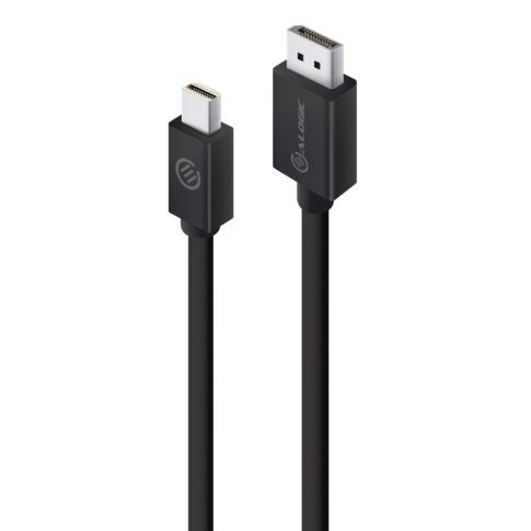 ALOGIC ELMDPDP-01 câble DisplayPort 1 m Mini DisplayPort Noir