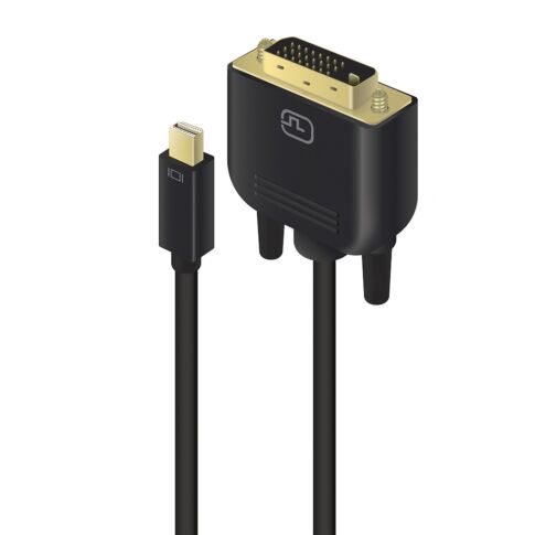 ALOGIC MDP-DVI-02-MM Signaalkabel 2 m Zwart