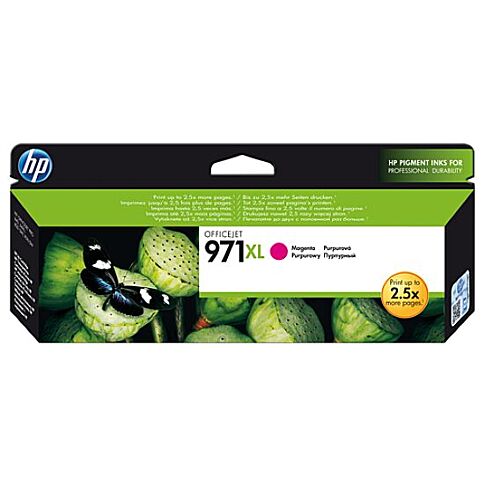 HP 971XL originele high-capacity magenta inktcartridge 80,5 ml