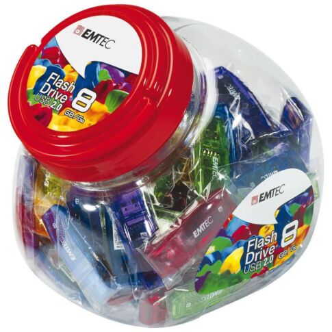 Emtec C410 Color Mix - Candy Jar 2.0 USB flash drive 32 GB USB Type-A Veelkleurig