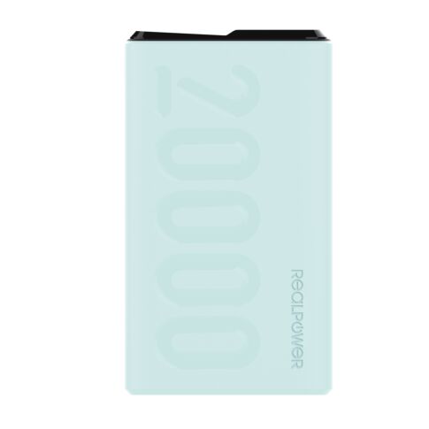 RealPower PB-20000PD+ Nutopia 20000 mAh Blauw