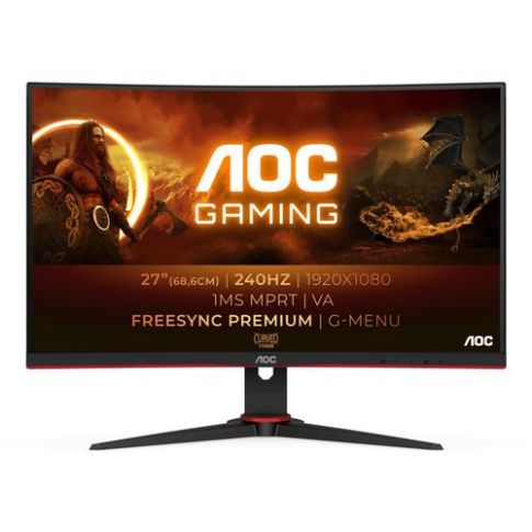 AOC G2 C27G2ZE/BK computer monitor 27 Inch Zwart