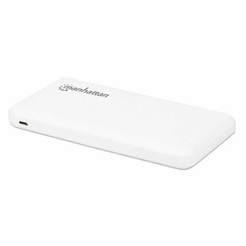 Manhattan 406277 powerbank Lithium-Polymeer (LiPo) 10000 mAh Wit