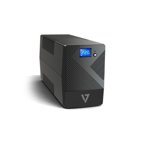 V7 UPS1P600E UPS 0,6 kVA 360 W 4 AC-uitgang(en) Zwart