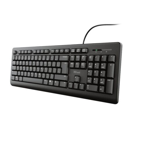 Trust TK-150 clavier Universel USB QWERTY Noir 23980