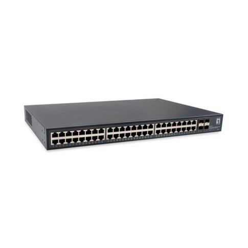 LevelOne GTU-5211 netwerk-switch Unmanaged Gigabit Ethernet (10/100/1000) Zwart