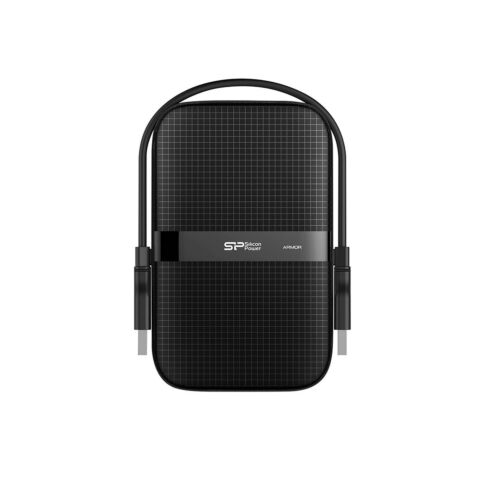 Silicon Power Armor A60 external hard drive 1TB HDD Zwart