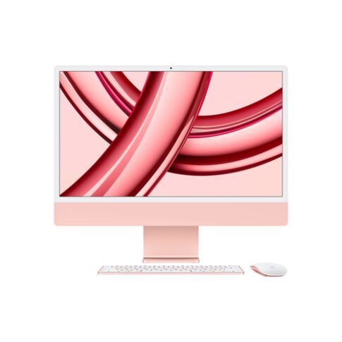 Apple iMac Apple M M3 59,7 cm (23.5 inch) All-in-One Rose 8GB RAM 256GB SSD