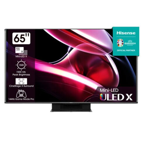 Hisense 65UXKQ TV 165,1 cm (65 inch) 4K Ultra HD Smart TV Wi-Fi Zwart 650 cd/m²