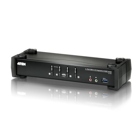 ATEN CS1924-AT-G KVM-switch Zwart