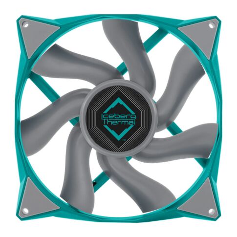 Iceberg Thermal IceGALE Xtra Computer behuizing Ventilator 14 cm Blauwgroen 1 stuk(s)