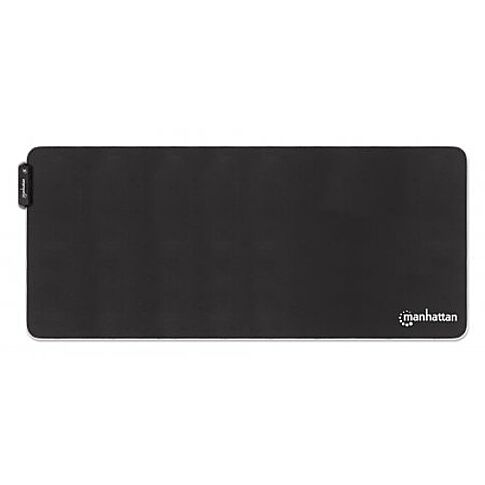 Manhattan 425506 muismat Gaming mouse pad Zwart Geweven stof