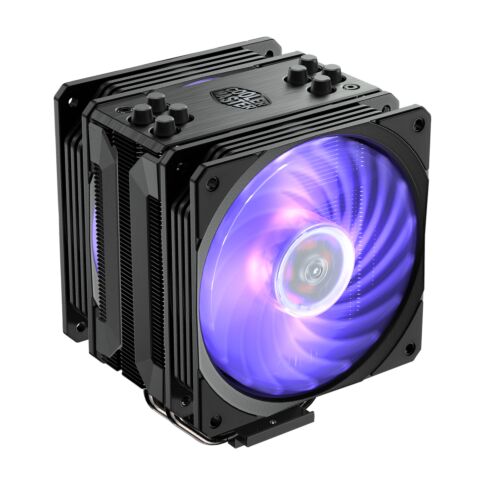 Cooler Master Hyper 212 RGB Black Edition w/LGA1700 Processor Koeler 12 cm Zwart