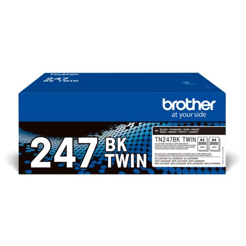 Brother TN-247BKTWIN toner cartridge 2 stuk(s) Origineel Zwart