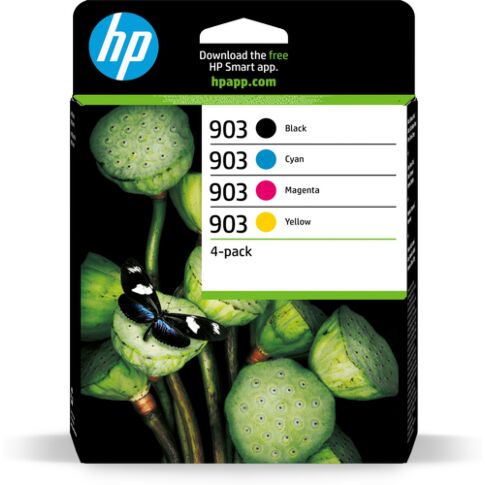 HP 903 4-pack Black/Cyan/Magenta/Yellow Original Ink Cartridges ink cartridge