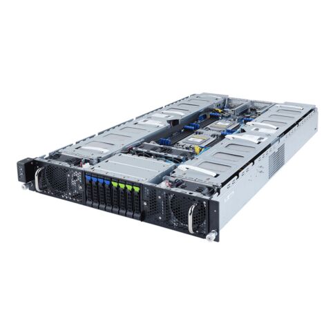 GIGABYTE G292-Z43 Socket SP3 Rack (2U) Zwart Aspeed AST2500