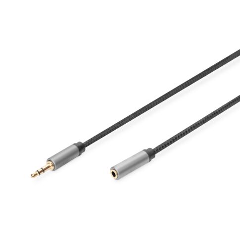 Digitus DB-510210-018-S audio kabel 1,8 m 3.5mm Zwart