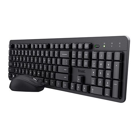 Trust Ody II clavier Souris incluse Universel RF sans fil QWERTY Anglais américain Noir