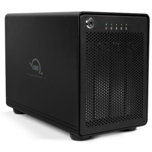 OWC ThunderBay 4 RAID 5 24TB HDD-behuizing Zwart 3.5 inch