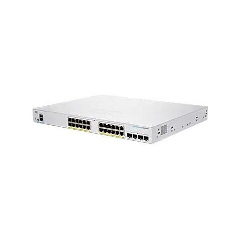 Cisco CBS250-24FP-4G-EU network switch Zilver