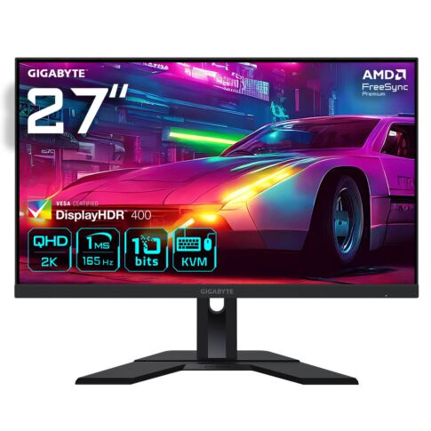 GIGABYTE M27Q PC-flat panel 68,6 cm (27 inch) 2560 x 1440 Pixels Quad HD LED Zwart