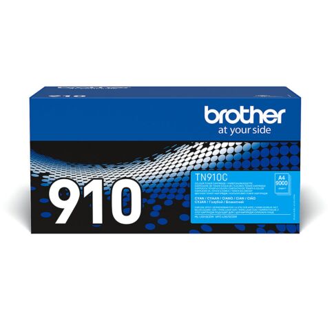 Brother TN-910C toner cartridge 1 stuk(s) Origineel Cyaan Zwart