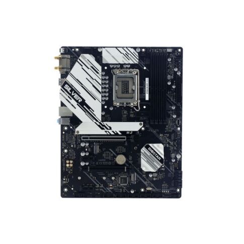 Biostar B760A-SILVER moederbord Intel B760 LGA 1700 micro ATX