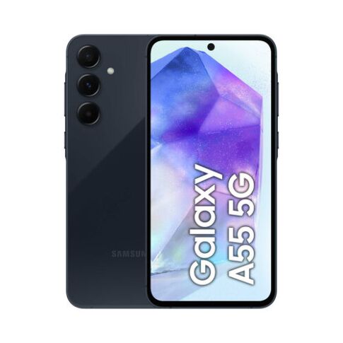 Samsung Galaxy A55 5G 8GB RAM 256GB 6.6 Inch Wi-Fi 6 Marineblauw