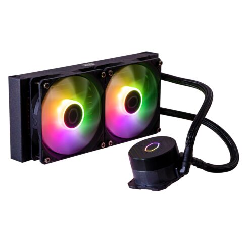 Cooler Master MasterLiquid 240L Core ARGB Processor Kit voor vloeistofkoeling 12 cm Zwart