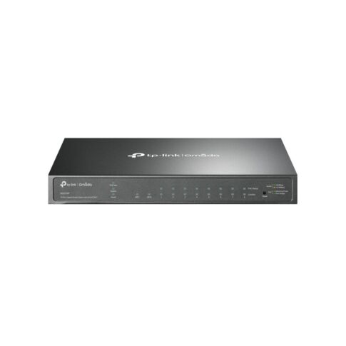 TP-Link Omada 10-Port Gigabit Smart Switch with 8-Port PoE+ 78W Black