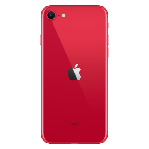 Refurbished iPhone SE (2020) 64GB Red No Touch ID